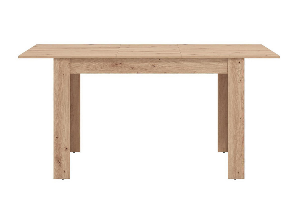 ESSTISCH ausziehbar - 4 bis 6 Personen - Holzfarben hell - VENOLA - Naturfarben, Holz (80/160/76.2cm) - Vente-Unique