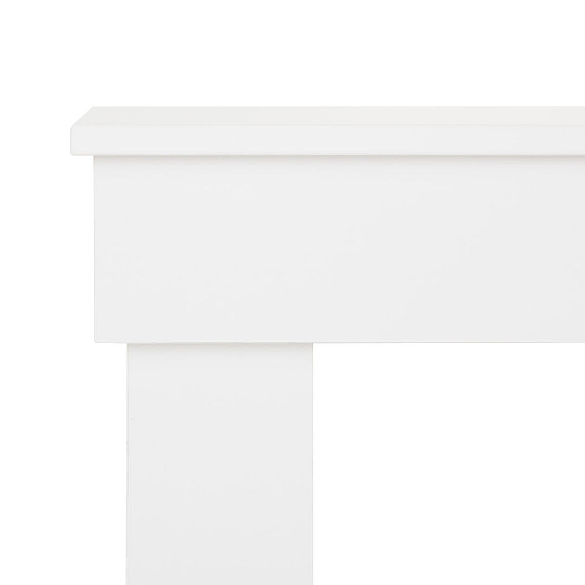 ESSTISCH in Holzwerkstoff 90/60/73 cm - Weiß, Holzwerkstoff (60/90/73cm) - Homestyle4u