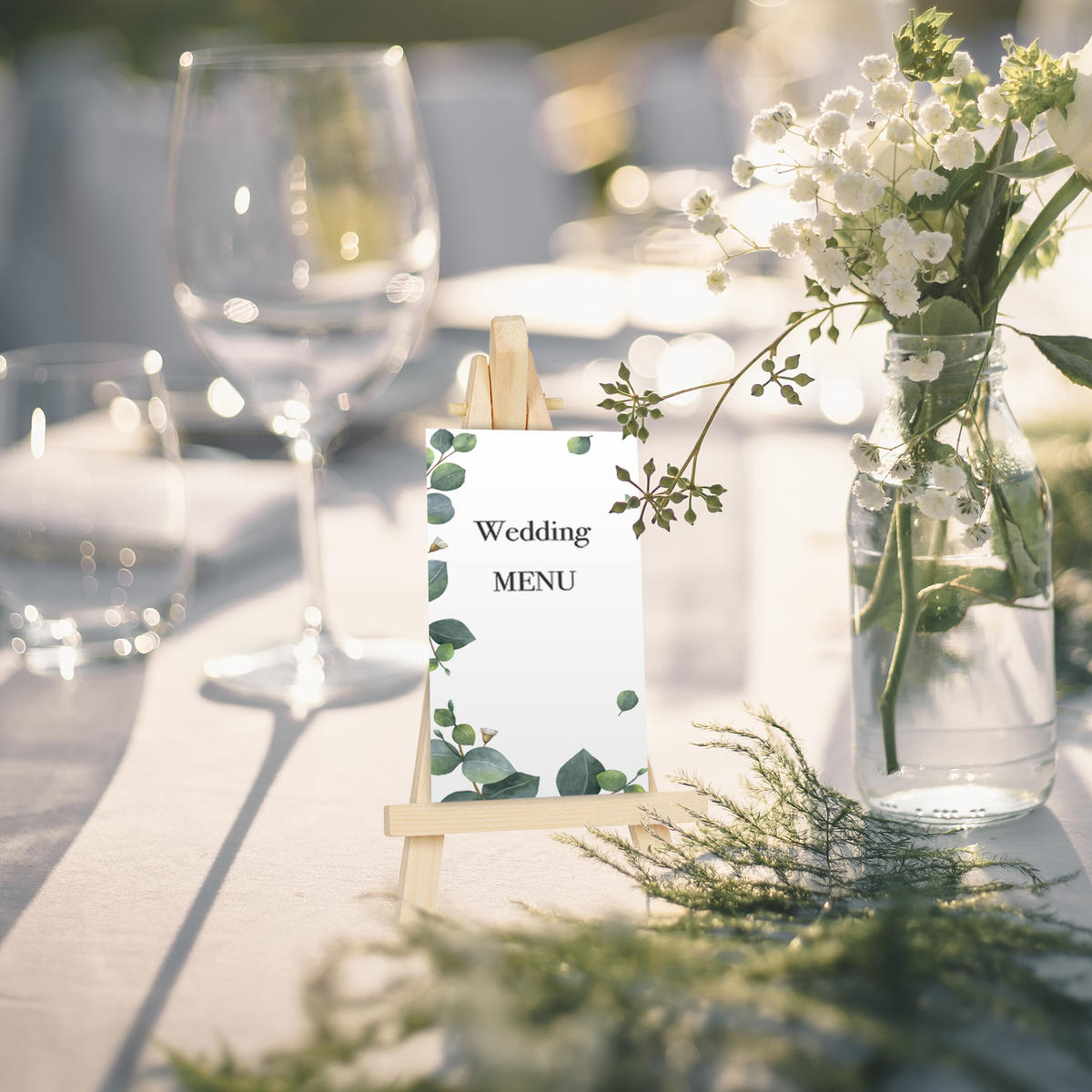 24XMINI easel - svetlohnedá, drevo (8/15.5/2cm) - Relaxdays