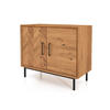 KOMMODE LEON Wildeiche - Wildeiche, Holz (97/80/45cm) - byoak