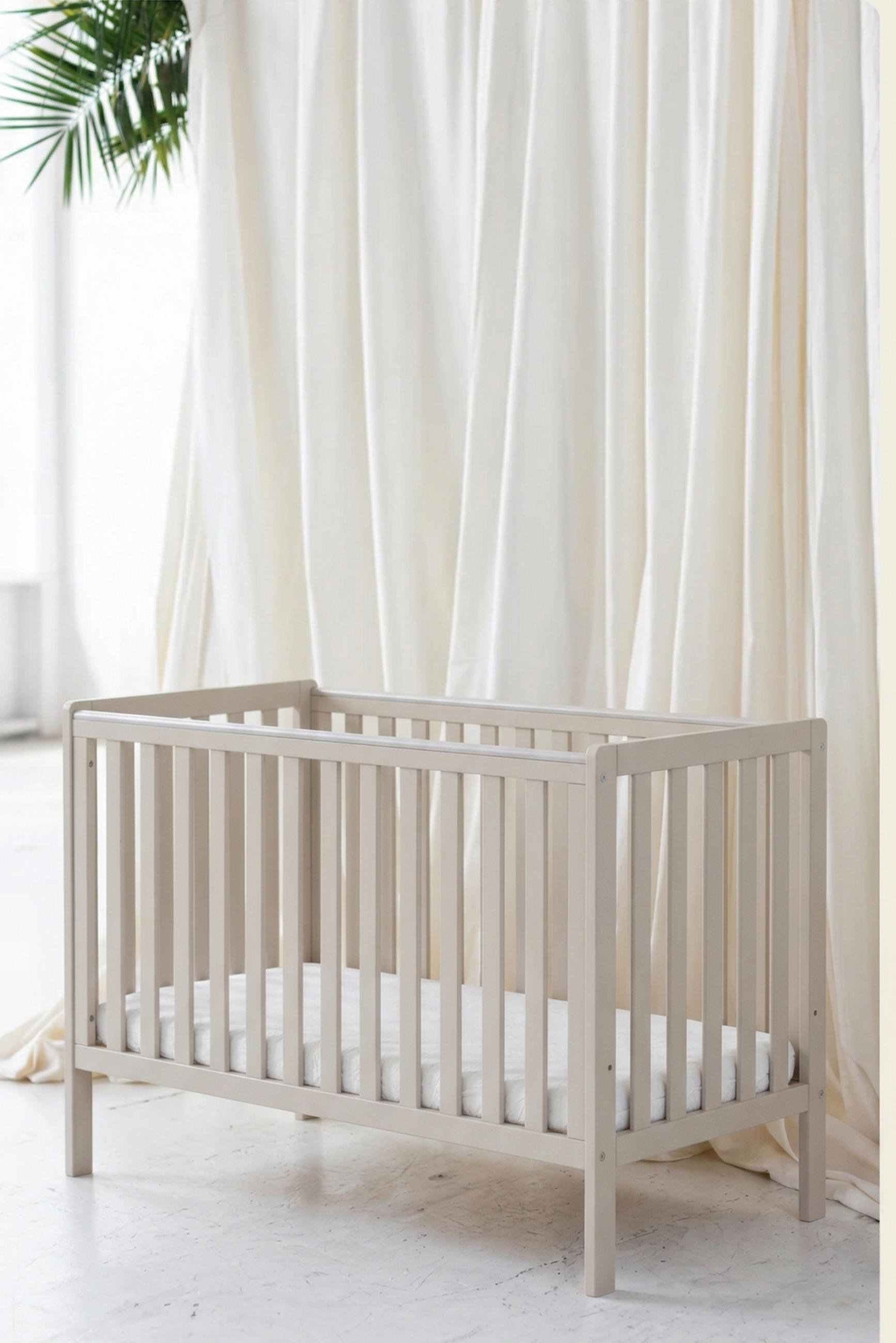 BABYBETT BeBino - Beige, Holzwerkstoff (60/120cm) - kiki design