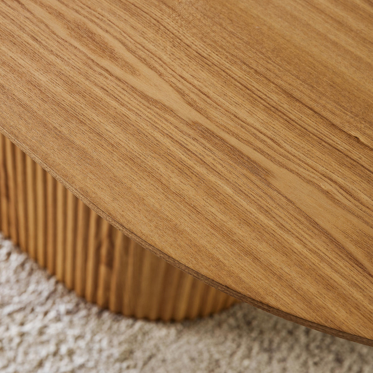 ESSTISCH - MDF - Eichefarben, Holzwerkstoff (90/160/75cm) - home24