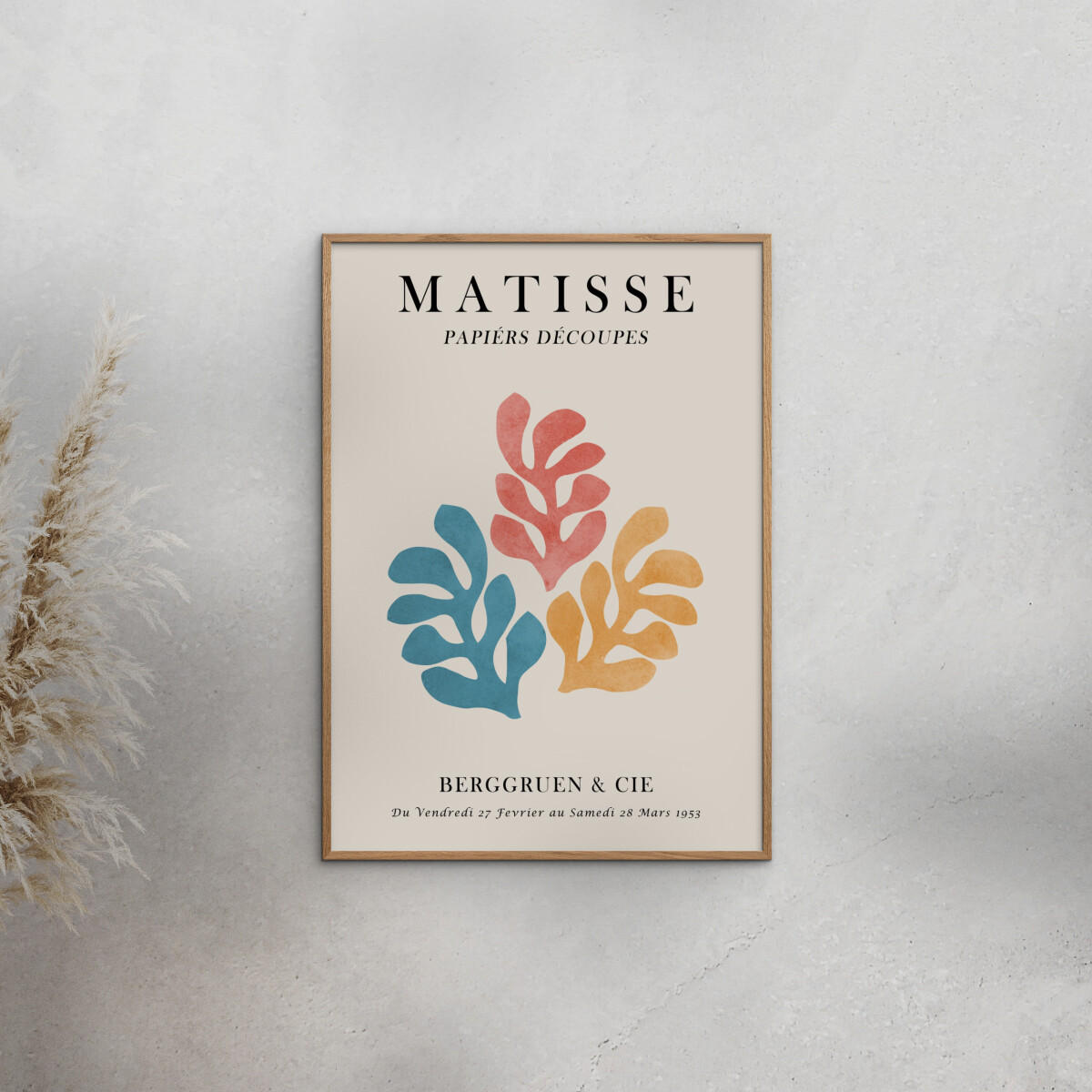 POSTER Vitor Costa - Matisse floral Poster 3 - Multicolor, Papier (50/70/0.1cm) - Poster&Frame