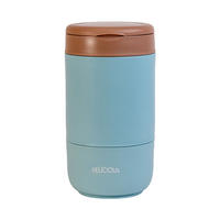 THERMO LUNCH BEHÄLTER 270/370 ml - Blau, Metall (0.37L) - Intirilife