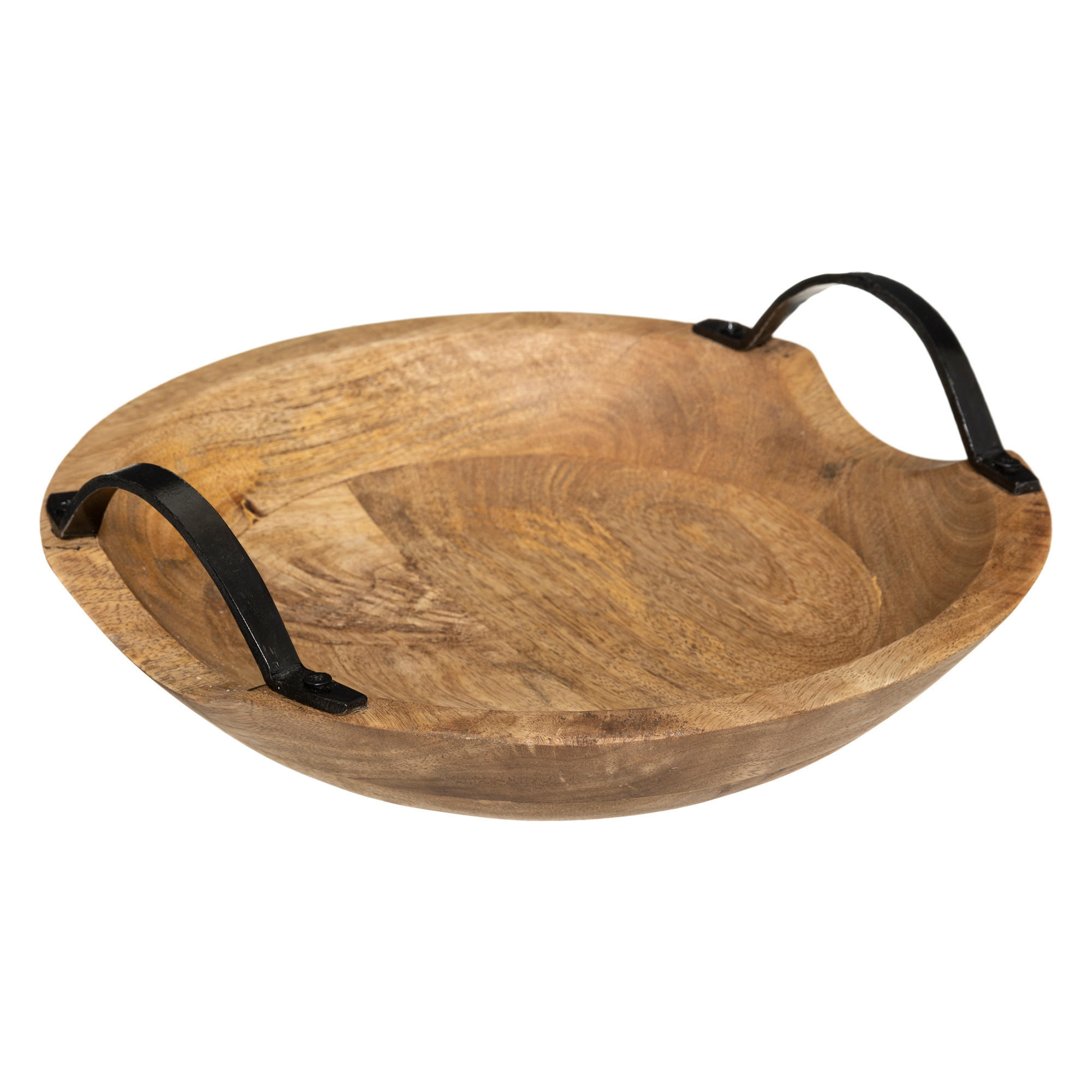 DEKOSCHALE aus Mangoholz 29,5/27/10,5 cm - Braun, Holz (10.5cm) - Atmosphera Createur d´interieur