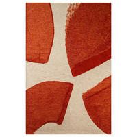 TEPPICH In-/Outdoor Flachgewebe NICKY Rot 140x200 cm - Rot, Textil (140/200cm) - Novatrend