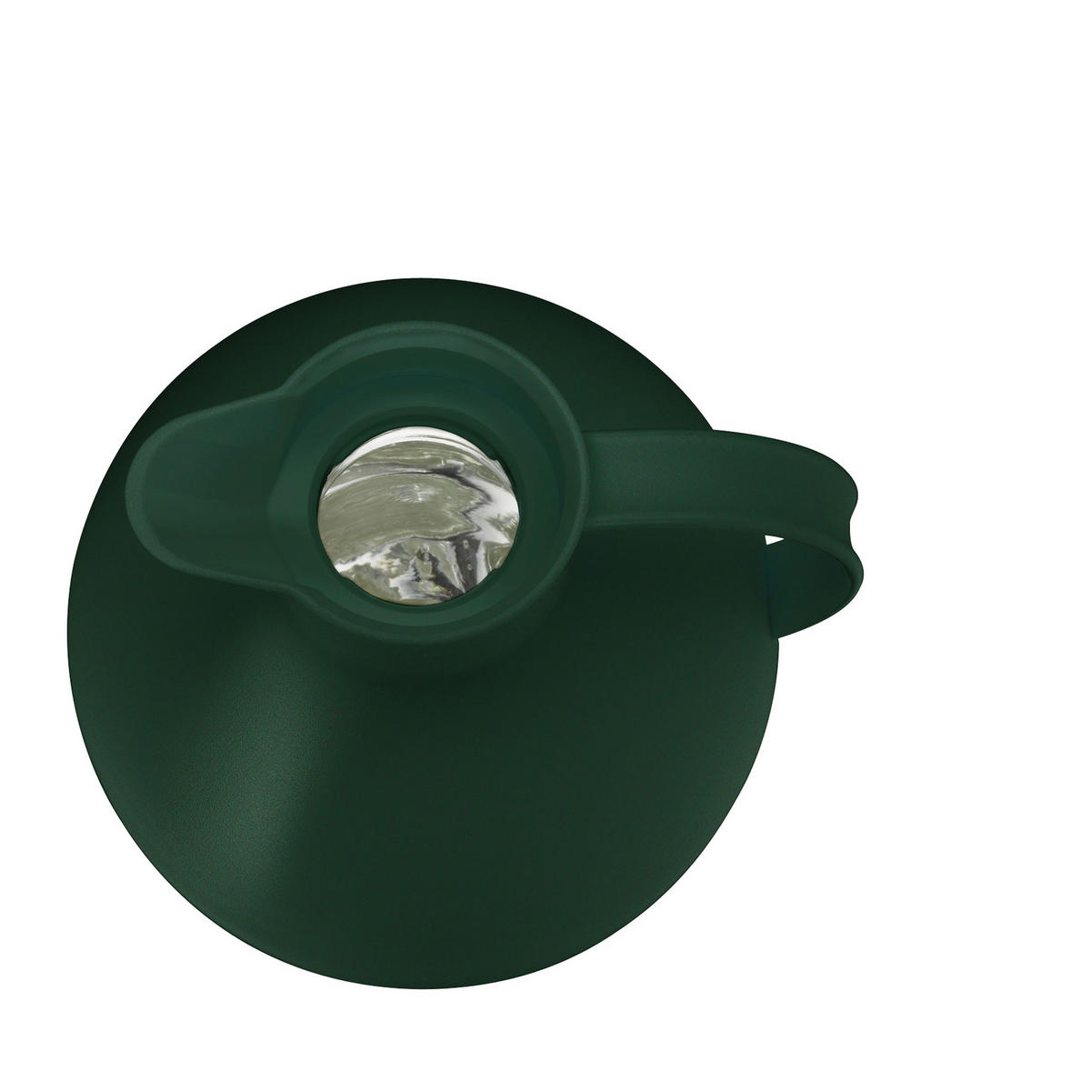 ISOLIERKANNE KUGEL, Kunststoff / Hartglaseinsatz, Smoke Pine Mat, 0.94 L - Grün, Kunststoff (0.94L) - Alfi
