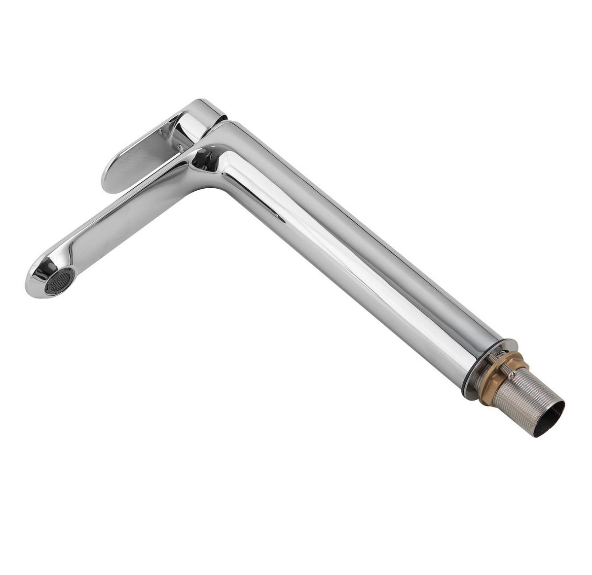 WASCHTISCHARMATUR Shelby XL Chrom - Chromfarben, Metall (10/25/5cm) - Badplaats