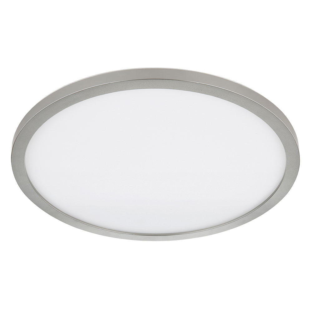 LED DECKENLEUCHTE Sapana Weiß Opal - Weiß, Kunststoff (42/42/2.5cm) - Globo Lighting