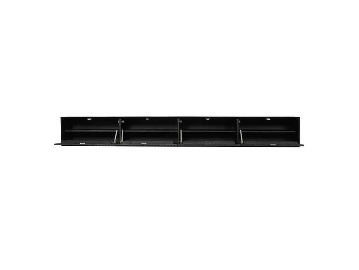 LOWBOARD Dimora Mangoholz 240 cm / 35 cm Schwarz - Schwarz, Holz (240/30/35cm) - Villa Möbel