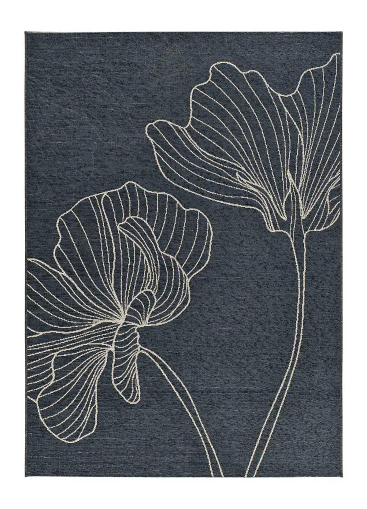 IN- & OUTDOOR-TEPPICH Grau Velvet 77/150 cm - Grau, Textil (77/150cm) - Atticgo