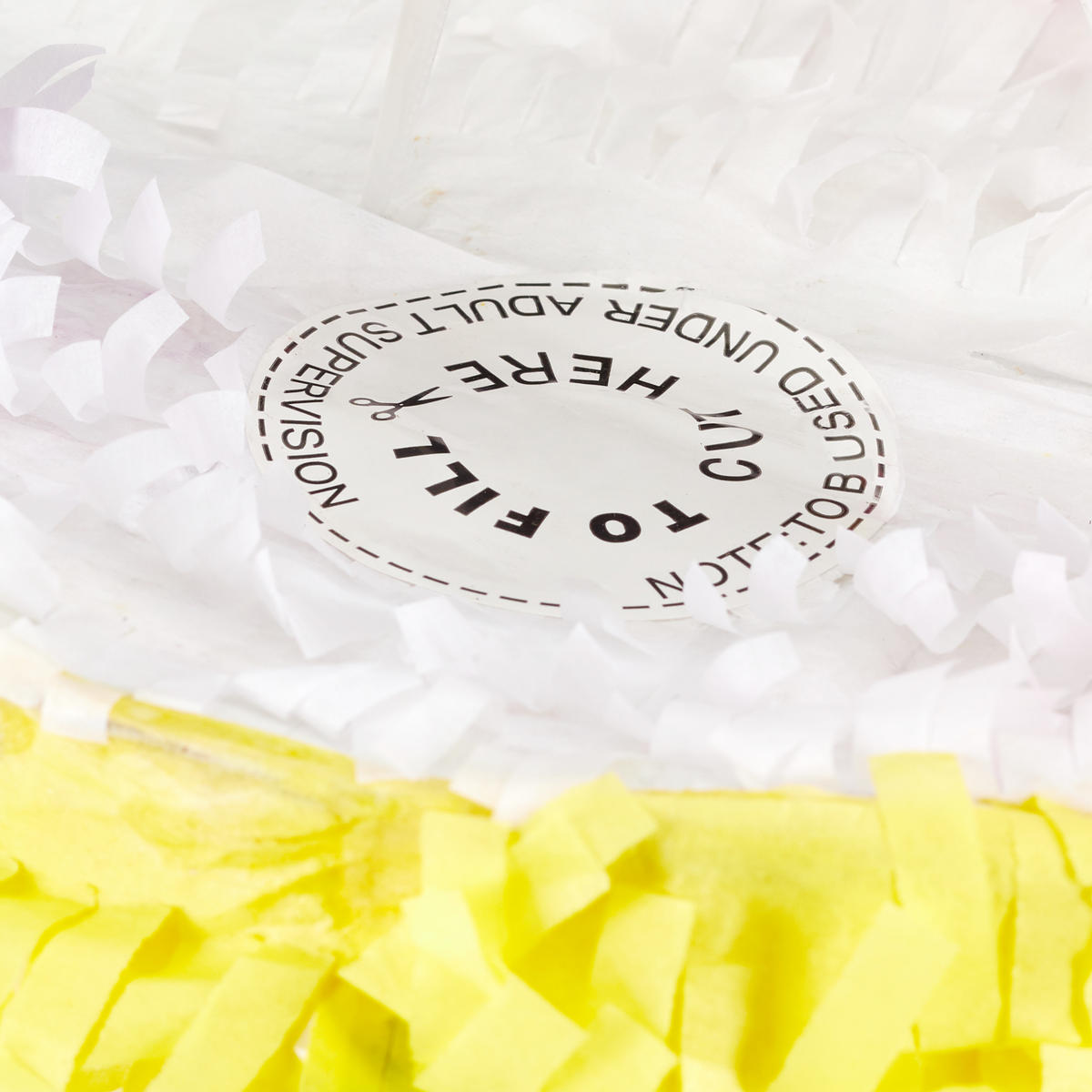 PINATA Geburtstag - Multicolor, Papier (30/32/30cm) - Relaxdays