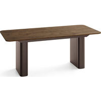 ESSTISCH Riven rechteckig ausziehbar verlängerbar mit Butterfly-Auszug, Eiche Braun Rustikal 180-276/90/76 cm - Alteiche/Braun, Holzwerkstoff/Metall (90/276/76cm) - WFL GROUP