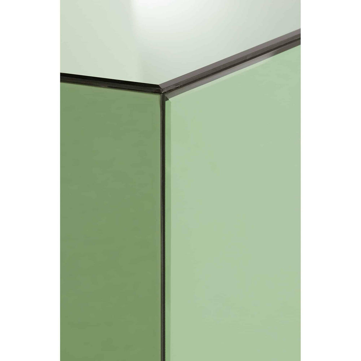 SÄULE Daxton Grün 40/40/40 cm - Grün, Glas (40/40/40cm) - Light & Living