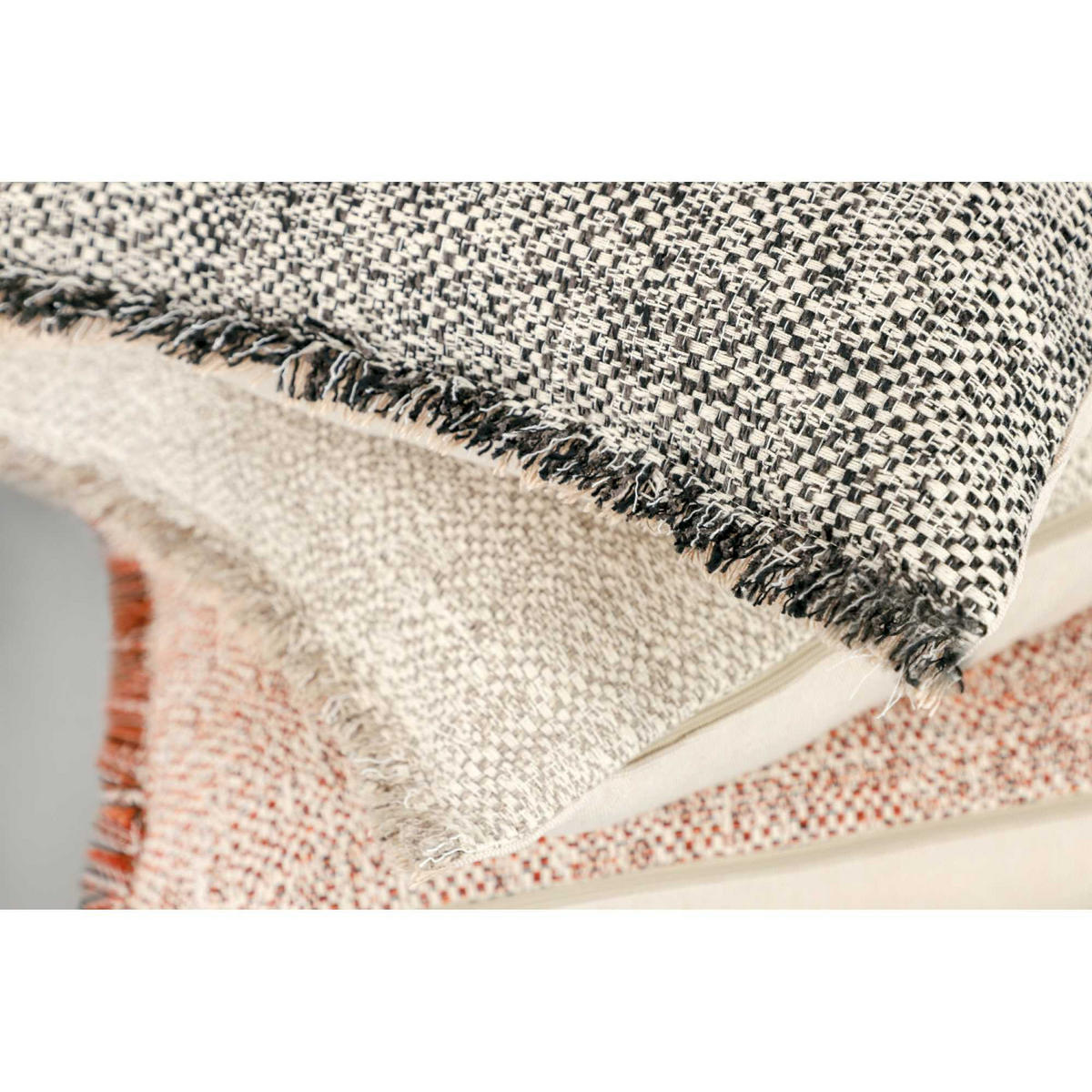 ZIERKISSENHÜLLE VOYAGE - Anthrazit, Textil (58/38cm) - Schöner Wohnen