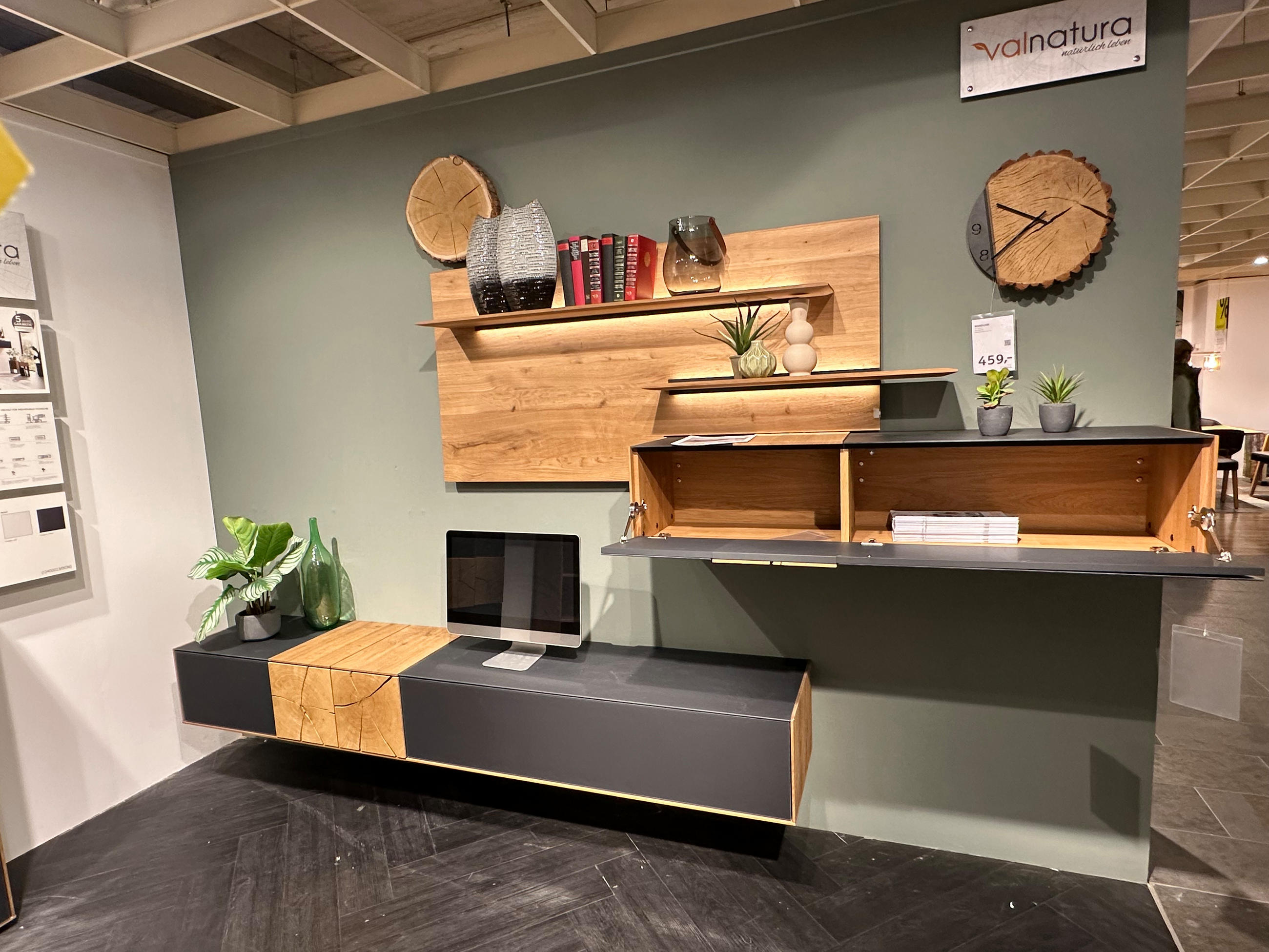 Wohnwand Lago - Valnatura