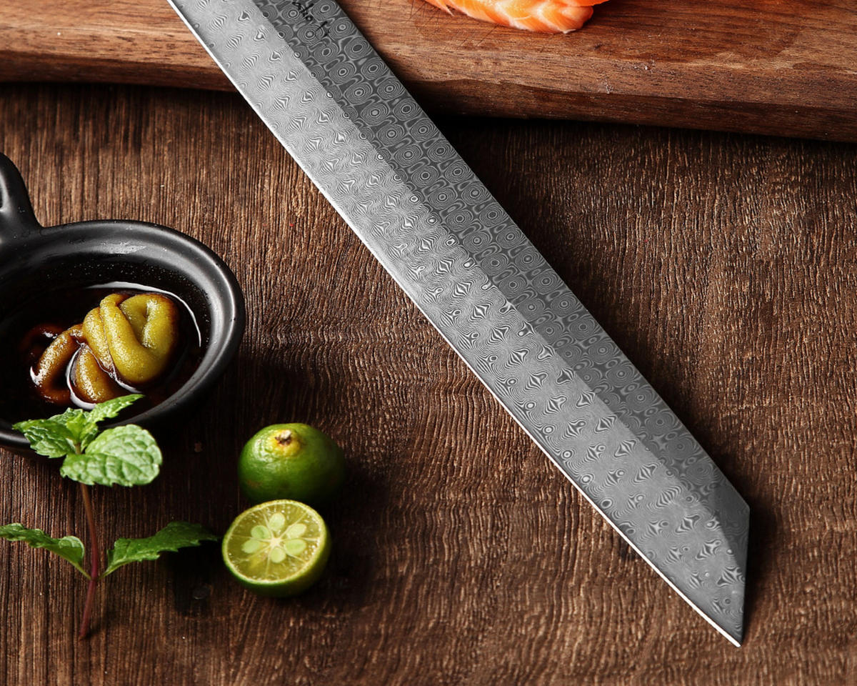 KIRITSUKEMESSER 28 cm - Braun, Holz/Metall (43cm) - Wakoli