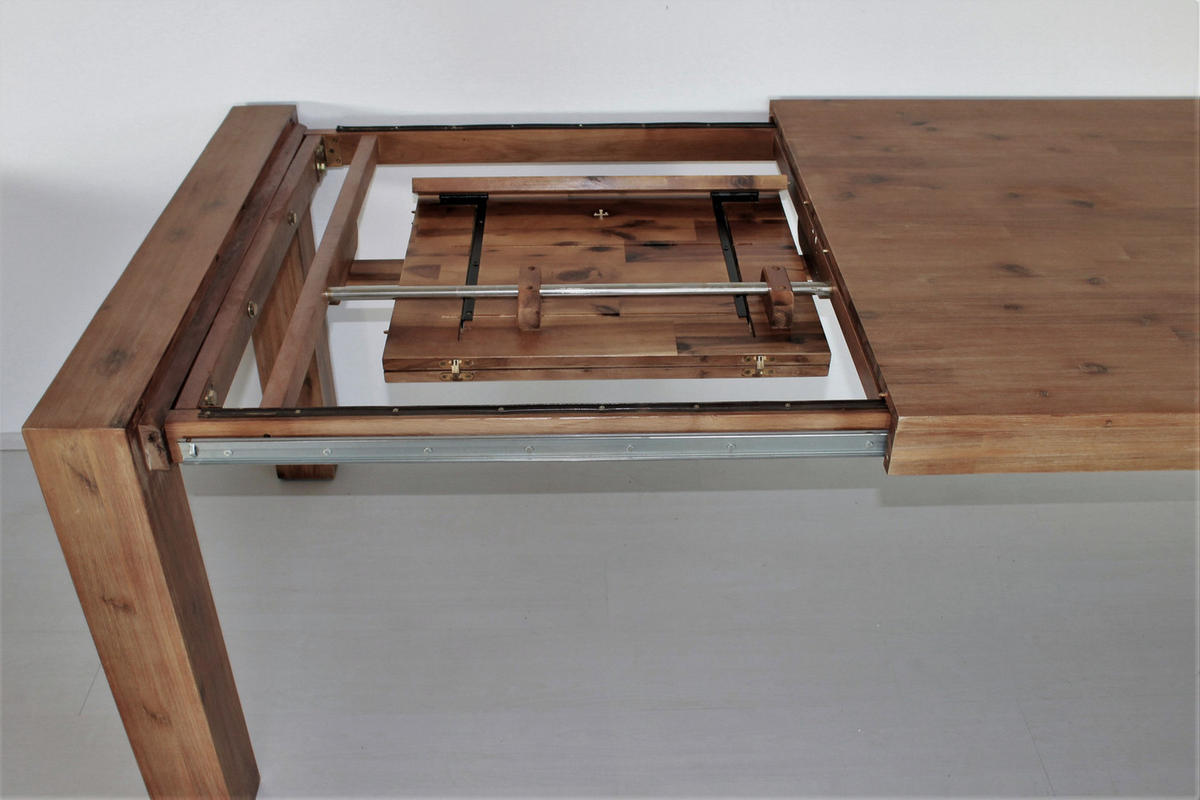ESSTISCH Florenz mit Auszug 200-260 - Akaziefarben, Holz (200/100/78cm) - Sedex