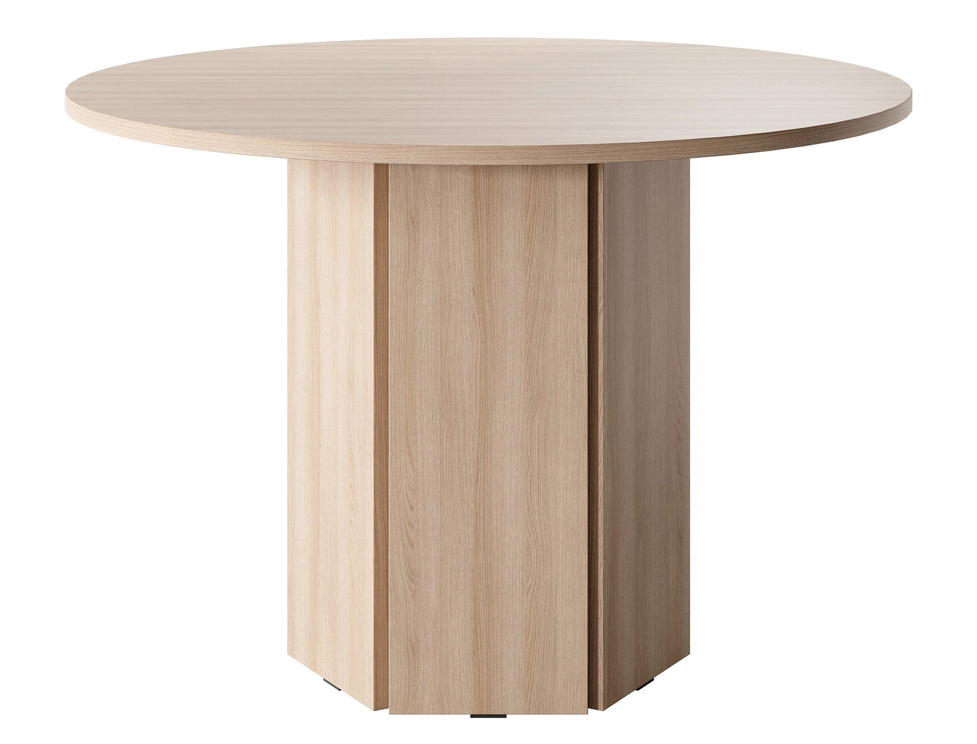 ESSTISCH HEXA Lindberg Eiche 110 cm - Eichefarben/Beige, Holzwerkstoff (110/110/75cm) - Selsey
