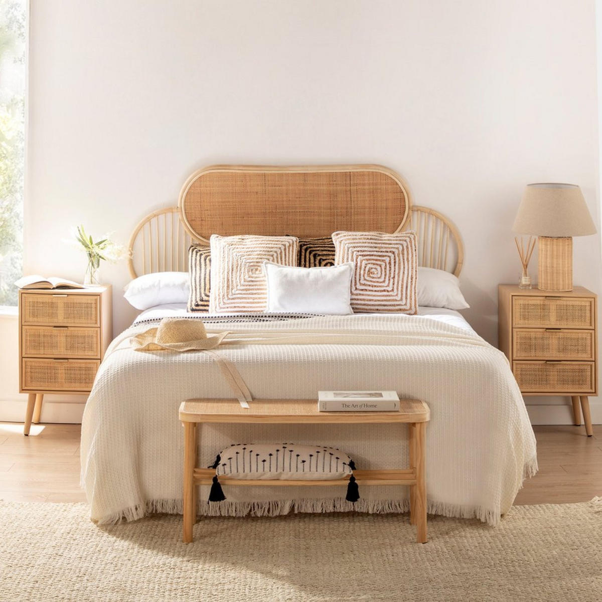 NACHTTISCH 3 SCHUBLADEN Alis Natürlich 42 cm x 71 cm - Naturfarben, Holzwerkstoff (42/71/35cm)