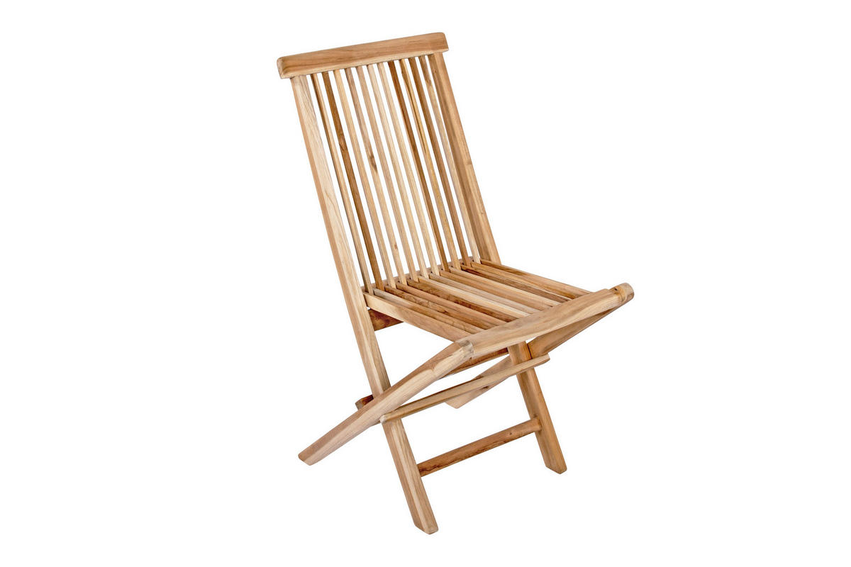 GARTENSTUHL MENORCA - Beige, Holz (34/88/37cm) - SAM