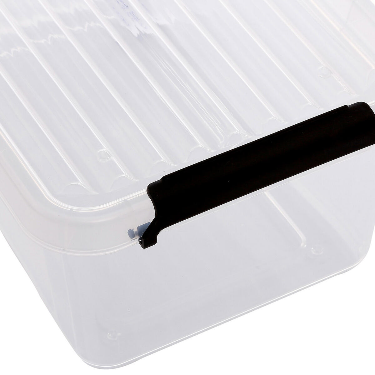 AUFBEWAHRUNGSBOX Clip N Box, PP-Kunststoff, Transparent, 4.5 Liter - Transparent, Kunststoff (20/12.5/29.5cm) - 5five Simply Smart