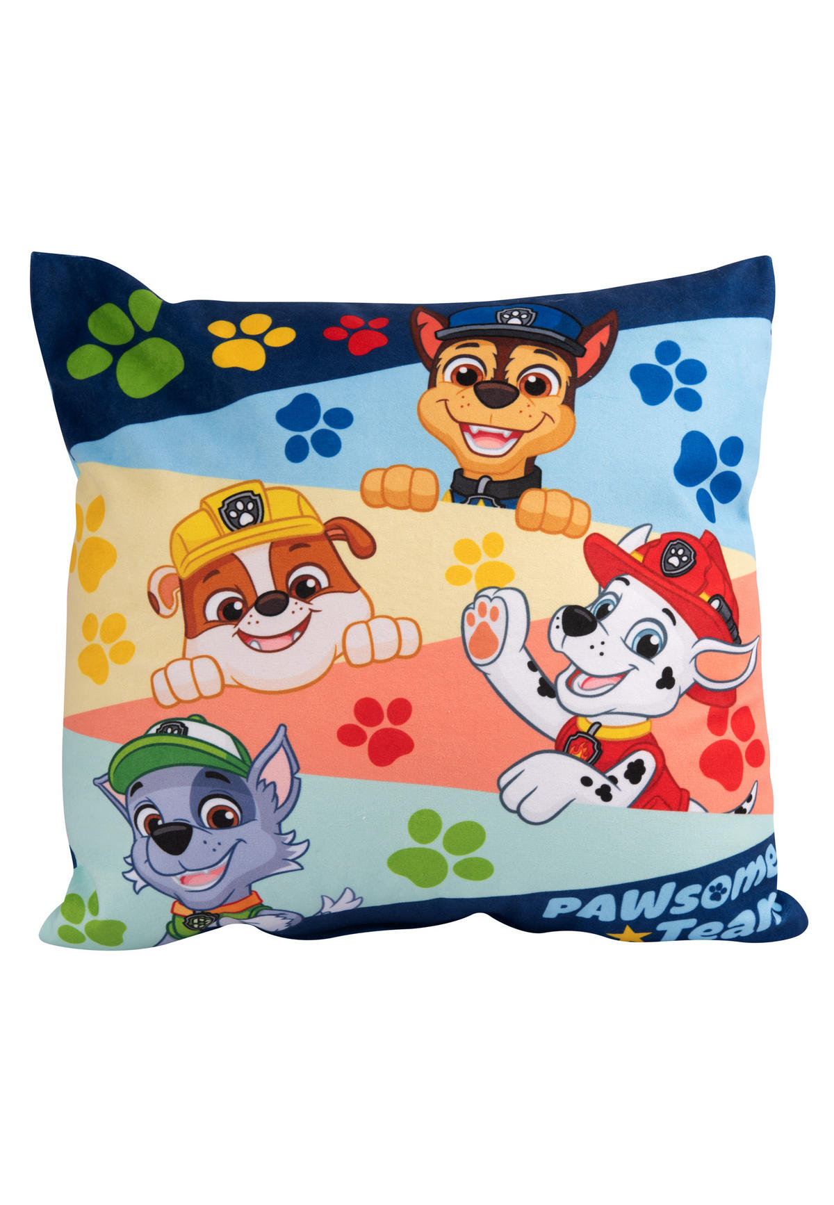 KINDERKISSEN Paw Patrol Team Boy 30 x 30 cm - Multicolor, Textil (30/30cm) - United Labels
