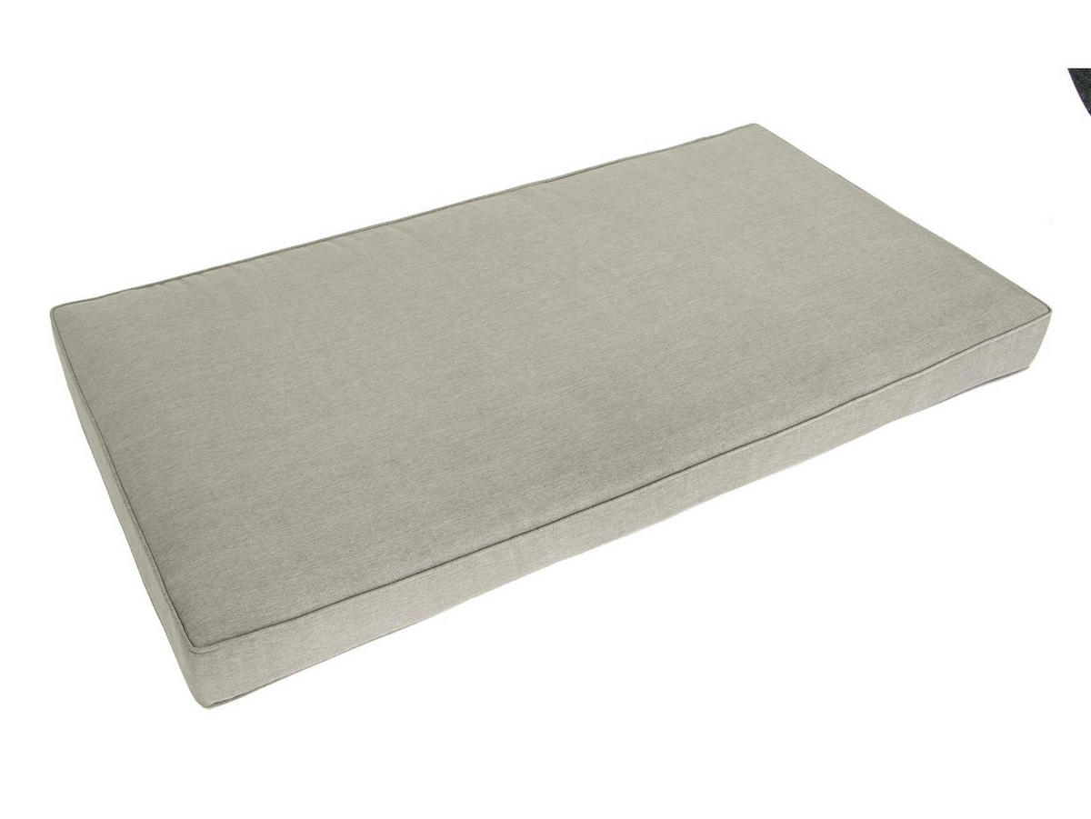 GARTENLOUNGE-SET Jersey Grau Eukalyptus Holz FSC 100 - Braun, Kunststoff - bellavista - Home & Garden