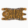 FUSSMATTE Tiger, Kokos 37/74 cm - Orange, Naturmaterialien (37/74cm) - Homescapes