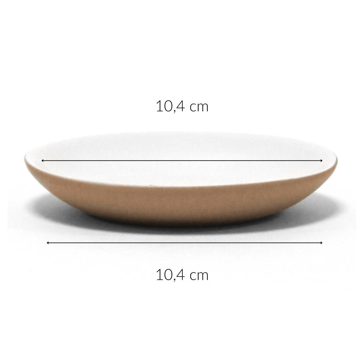 SEIFENSCHALE Keramik Mambo - Beige, Keramik (10.4/1.2/10.4cm) - Douceur d´intérieur
