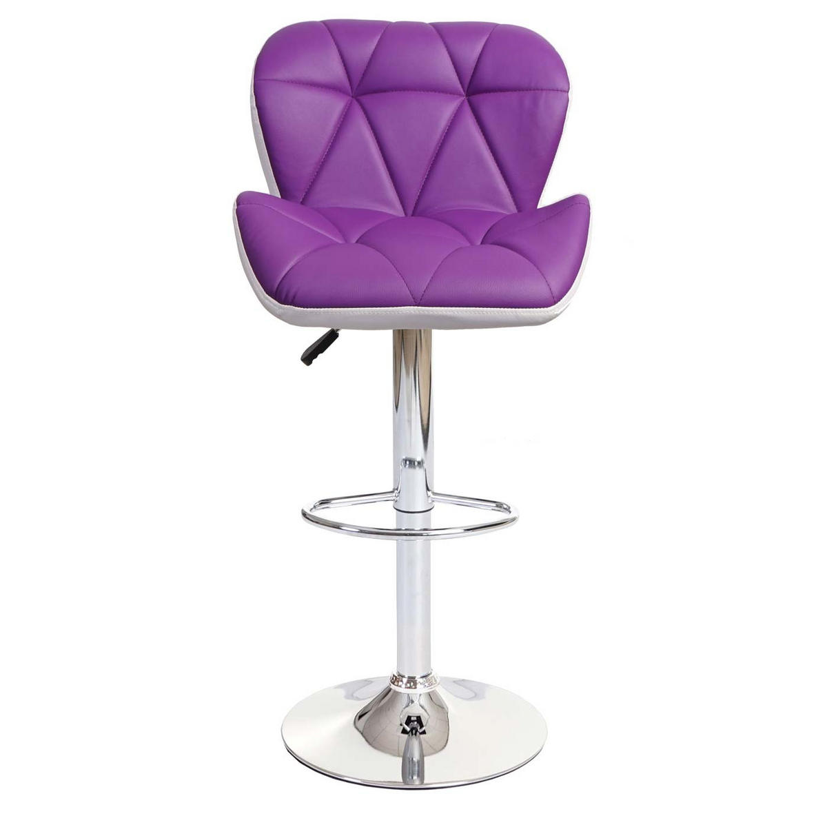 BARHOCKER Violett 2er-Set - Violett, Textil (44/106/49cm) - MCW