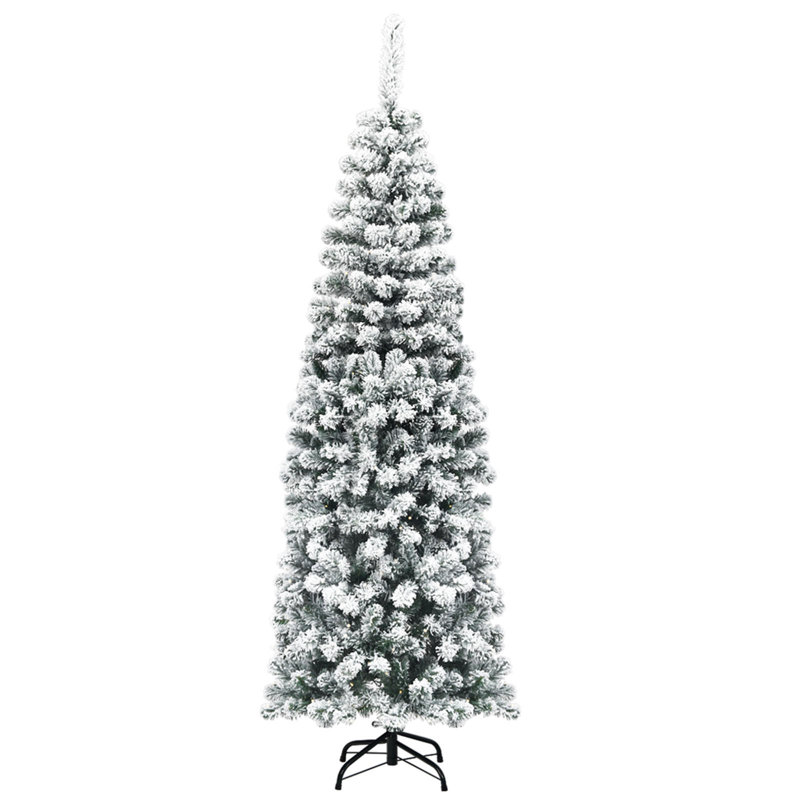 WEIHNACHTSBAUM Weiß - Weiß, Kunststoff (180cm) - COSTWAY