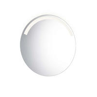LED-SPIEGEL Agatha rund - Ø 60cm - Silberfarben, Glas (60/60/4cm) - Niermann