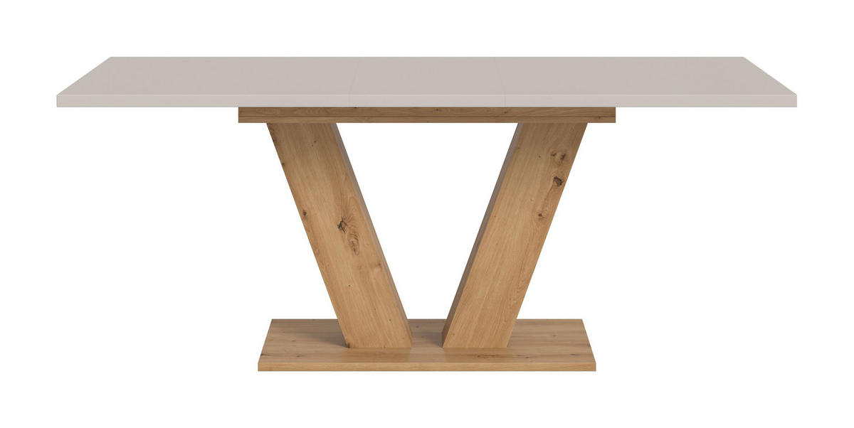 ESSTISCH Velo (B/H/T: ca. 150/76/90 cm) in Artisan Eiche Nachbildung/Kaschmir - Eiche Artisan, Holzwerkstoff (90/150/76cm)