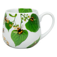 KUSCHELBECHER Bumblebees on Leaf - Naturfarben, Keramik (0.4L) - Könitz