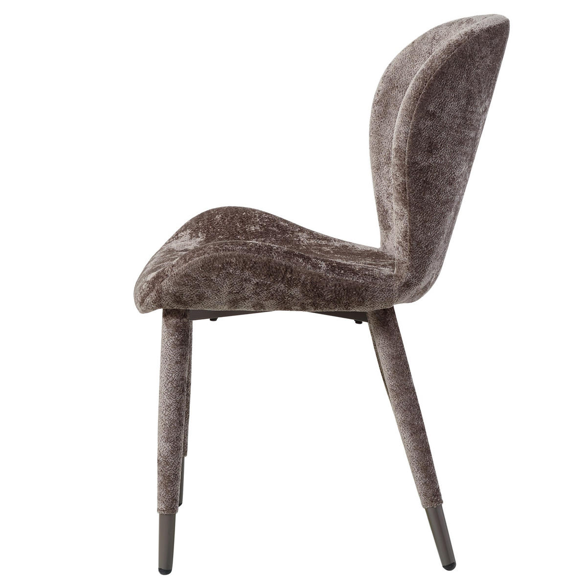 ESSZIMMERSTUHL Thor Braun 62/52/87cm - Braun, Textil (52/87/62cm) - PTMD Collection