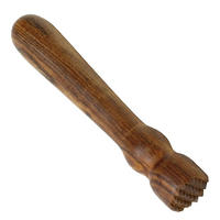 STÖSSEL Profi, gekerbt, Sheesham-Holz - Sheeshamfarben, Holz (3.9/23/3.9cm) - ich-zapfe