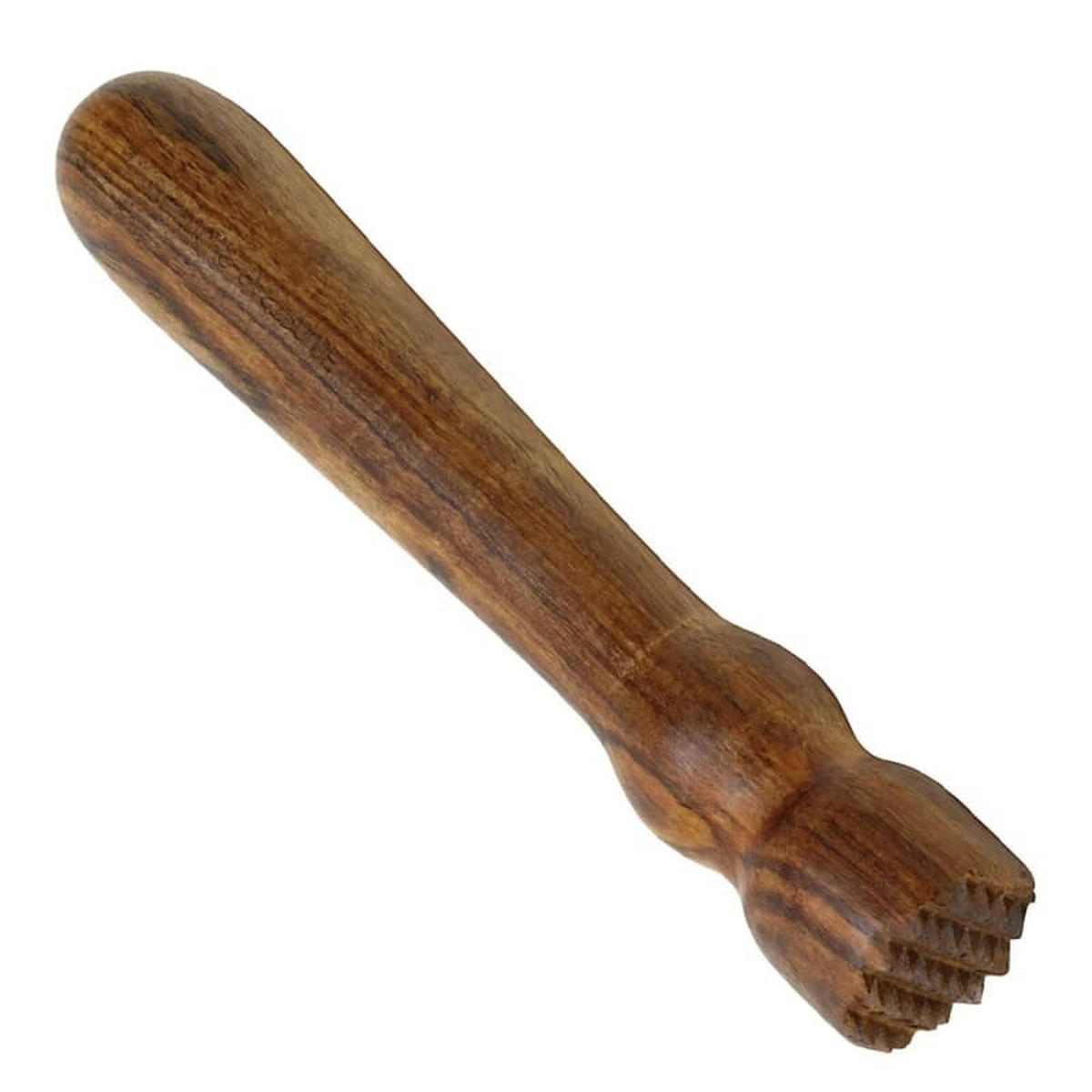 STÖSSEL Profi, gekerbt, Sheesham-Holz - Sheeshamfarben, Holz (3.9/23/3.9cm) - ich-zapfe