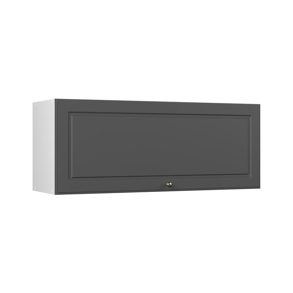 VÄGGSKÅP Fame-Line, Herrgård i antracitguld/Vit, 100 cm Antracit, Vit 40/100/34.1 cm