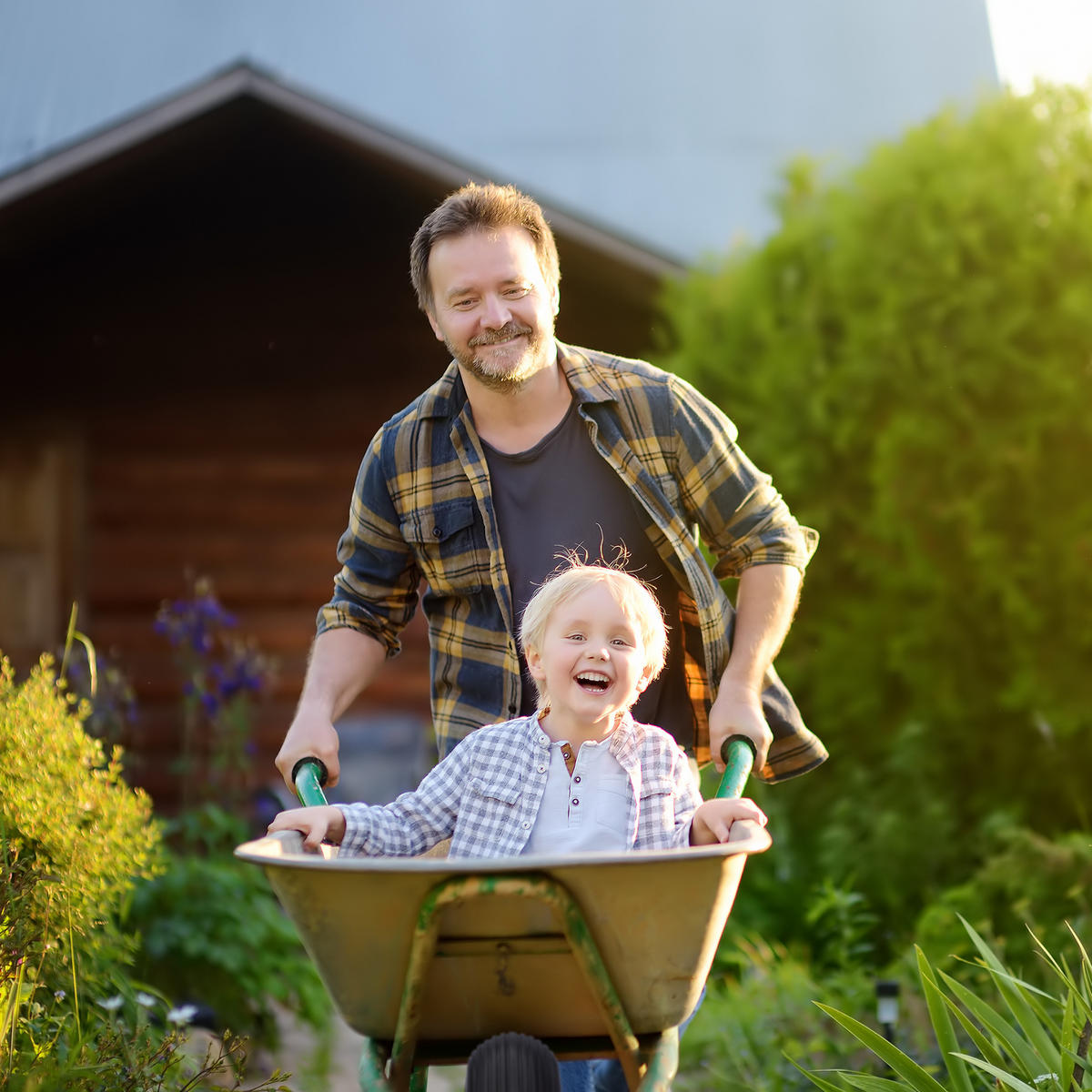 SCHUBKARRENRAD - Schwarz, Kunststoff/Metall (39/39/9cm) - Relaxdays