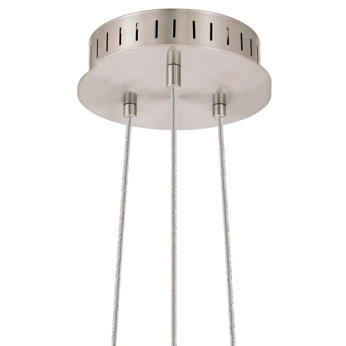 LED HÄNGELEUCHTE BOOTES Silber Glas - Silberfarben, Glas (48/48/110cm)