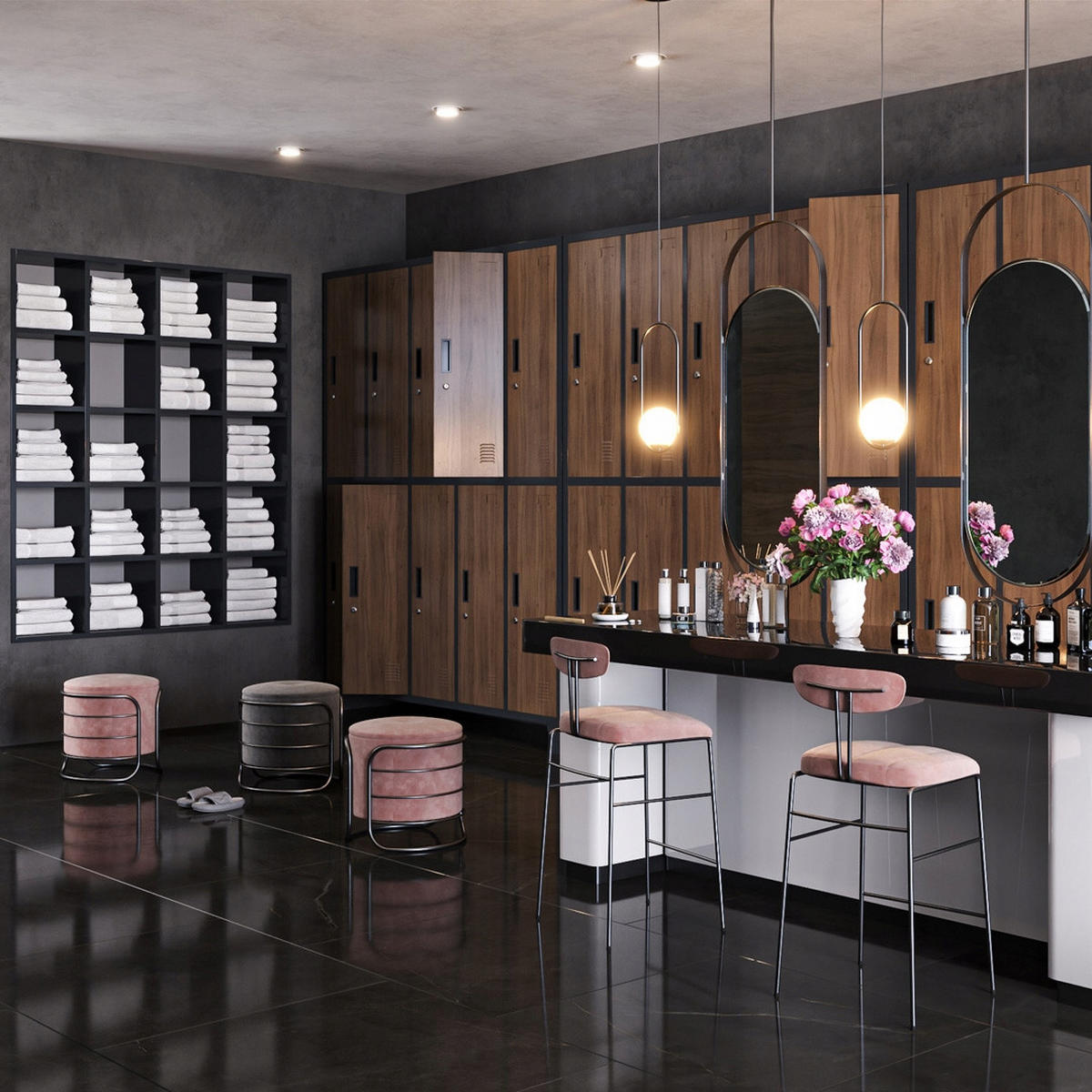 SCHLIESSFACHSCHRANK Bartek - Braun, Metall (136/172/45cm) - Jan Nowak