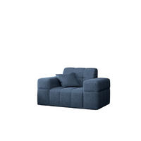 SESSEL Serie NIMES Stoff Verita Marineblau - Blau, Holz (120/82/92cm) - Kaiser Möbel