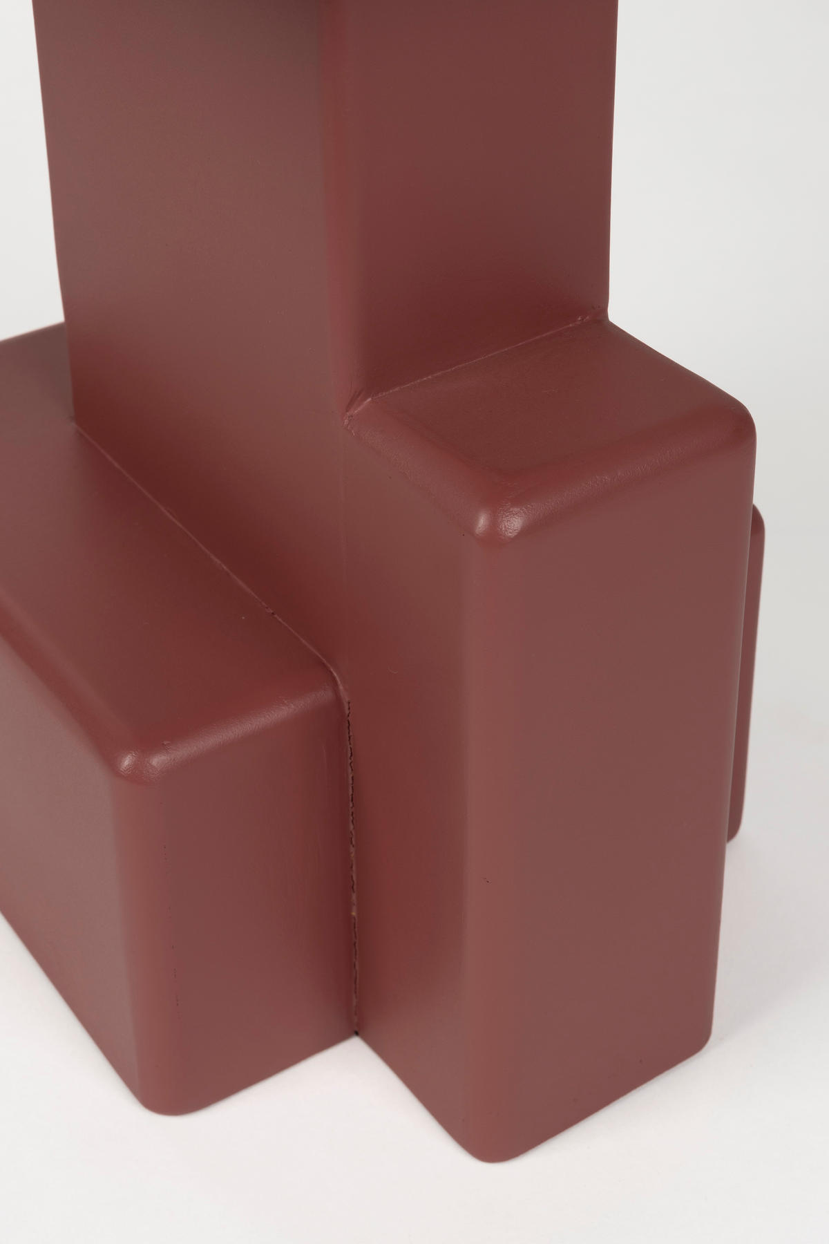 BEISTELLTISCH Blast - Rot - 35/35/50 cm - Rot, Holz (35/35/50cm)