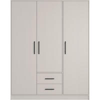 DREHTÜRENSCHRANK VANO 150/190/56cm 3-türig Kaschmir - Kaschmir, Holzwerkstoff (150/190/56cm) - MASSENO