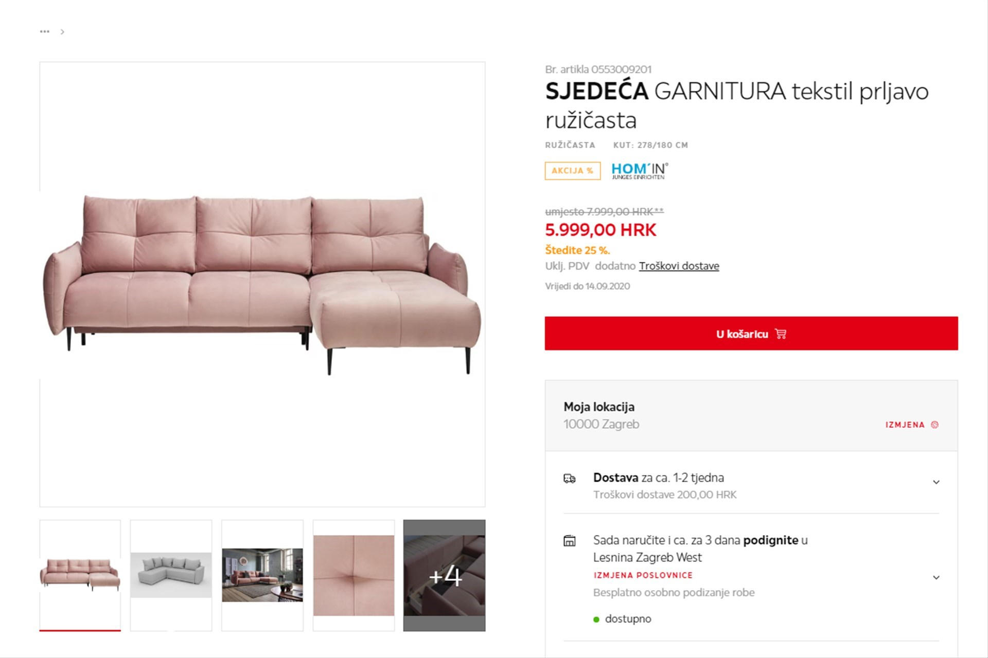 Osobno preuzimanje click & collect XXXLutz