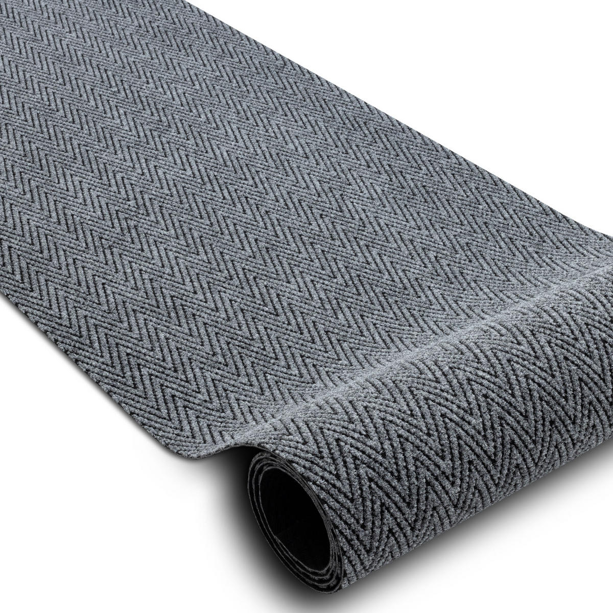 TÜRMATTE rutschfest 100/300 cm - Grau, Textil (100/300cm) - rugsX