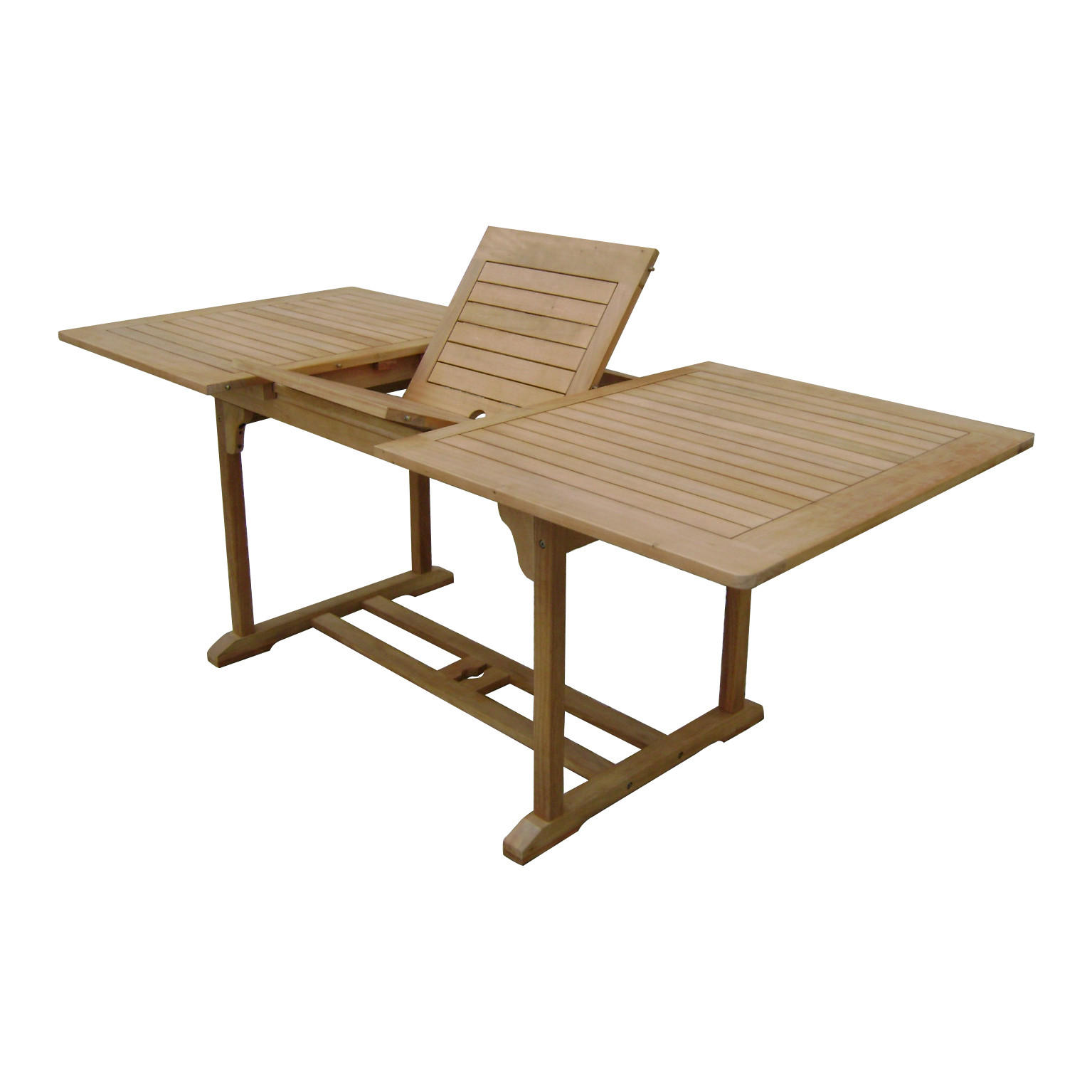 GARTENTISCH Dundee mit Auszug - Braun, Holz (150/90/74cm) - Sedex