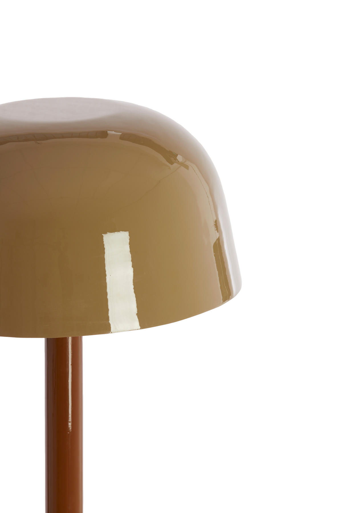 STEHLAMPE Marivet Braun 40/40/155 cm - Braun, Metall (40/40/155cm) - Light & Living