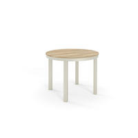 ESSTISCH BERNARDIN - Hellbraun/Kaschmir, Holzwerkstoff/Metall (100/100/76cm) - Meblini